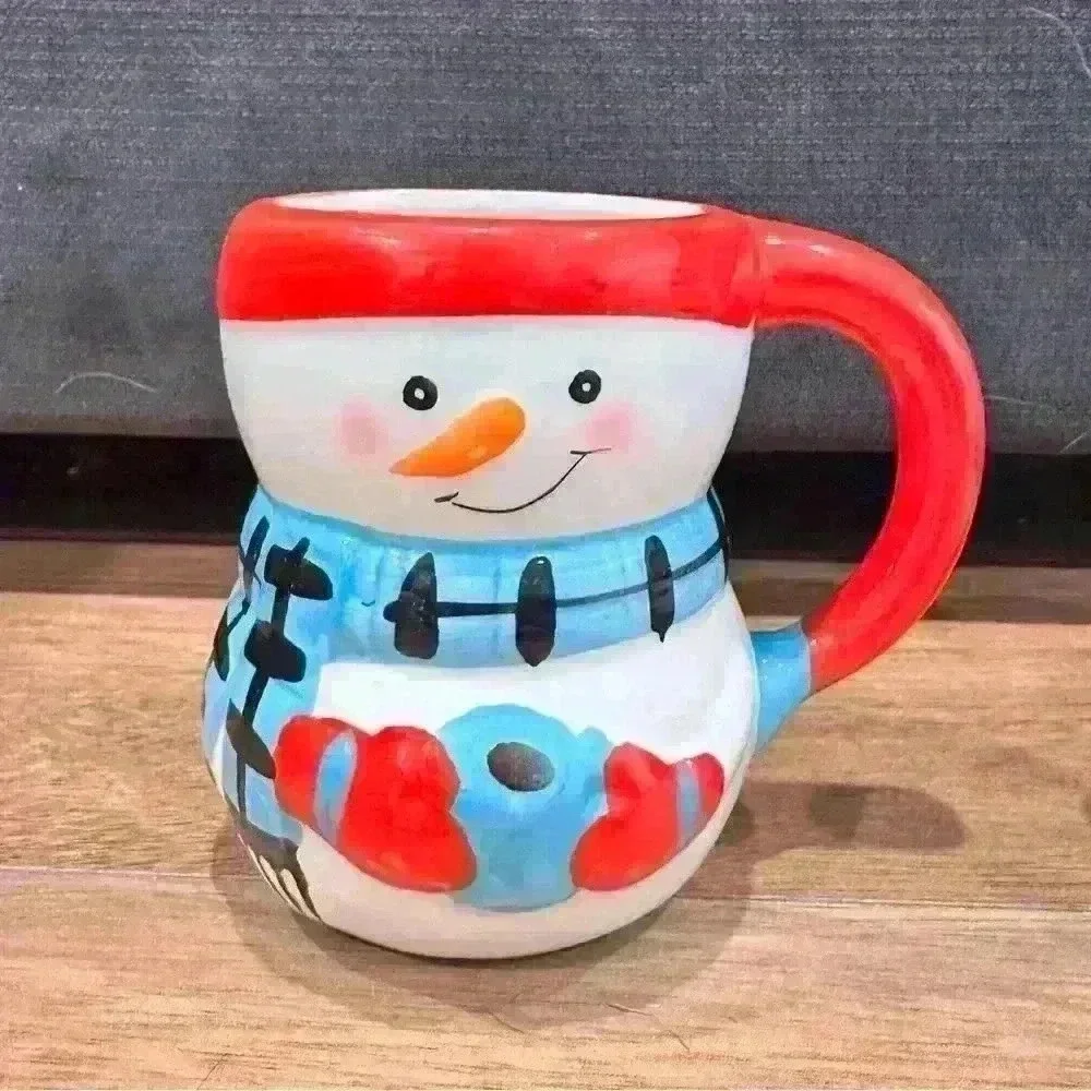 Set of 2 Bay Island Snowman Mugs - Picture 2 of 9